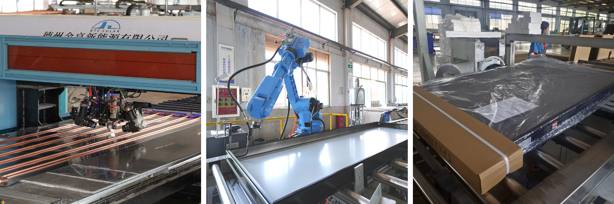 Solar Water Heater Roof System Solar Water Heater Roof System