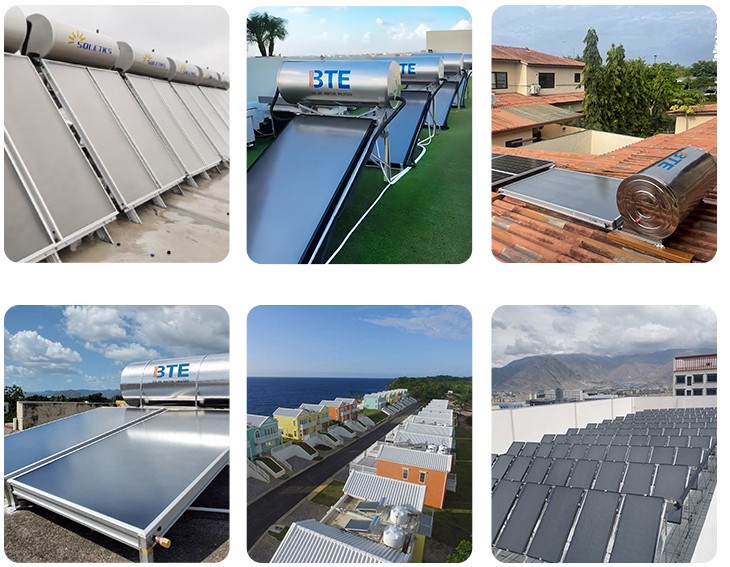 Chauffe-eau solaire à panneaux plats Chauffe-eau solaire à panneaux plats